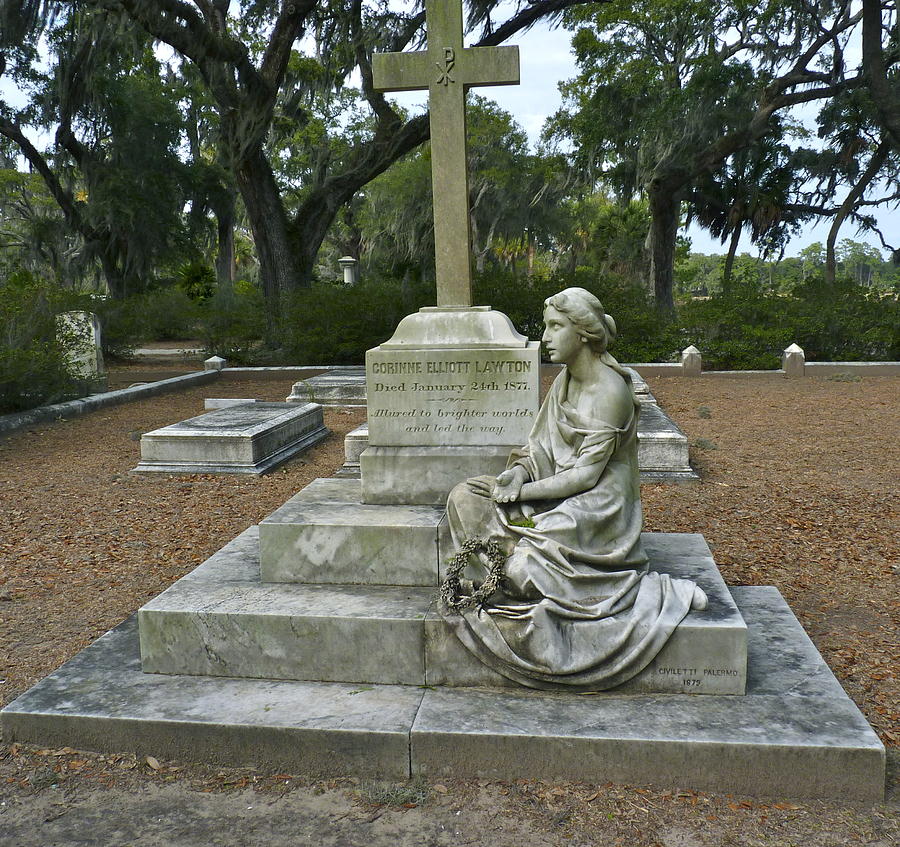 Cemetery Photograph - The Watcher by Catherine Conroy
