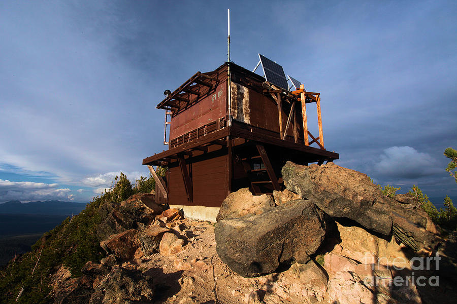 Crater Lake National Park Photograph - The Watchman Tower by Adam Jewell