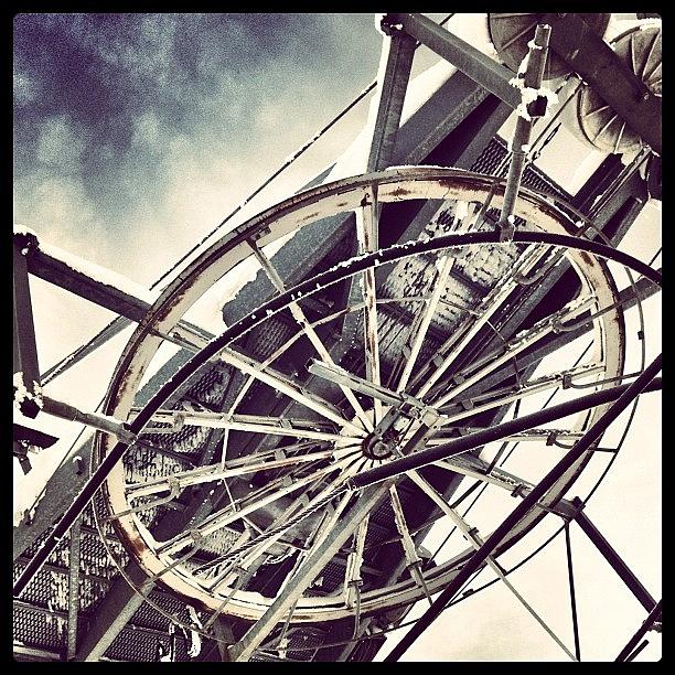 Wheel Photograph - The Wheel That Makes The World Go by Robert Campbell