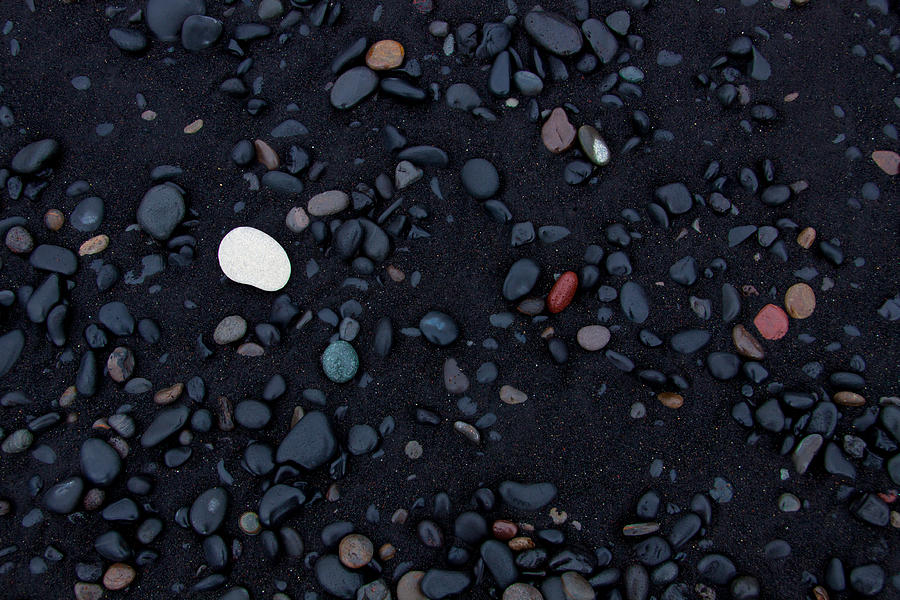 The White Pebble Photograph by Levin Rodriguez