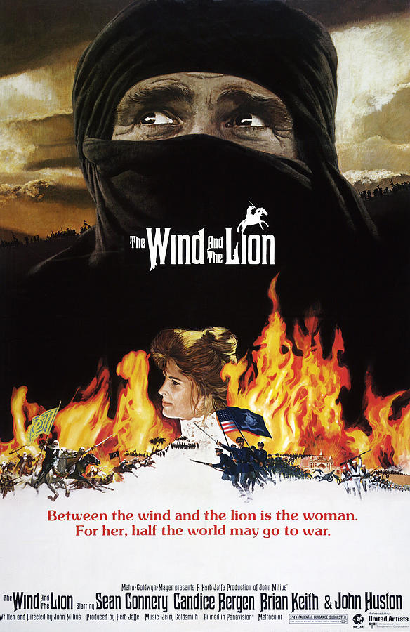 Movie Photograph - The Wind And The Lion, Sean Connery by Everett