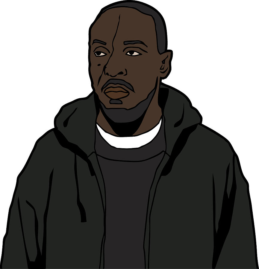 The Wire's Omar Little Digital Art by Tomas Raul Calvo Sanchez | Fine ...