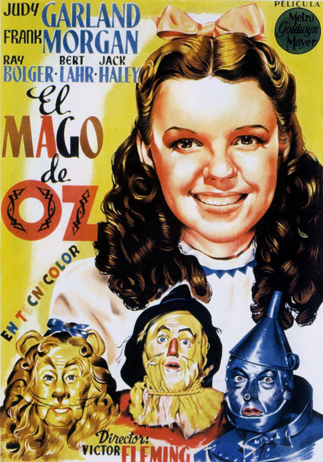 The Wizard Of Oz, Spanish Movie Poster Photograph by Everett