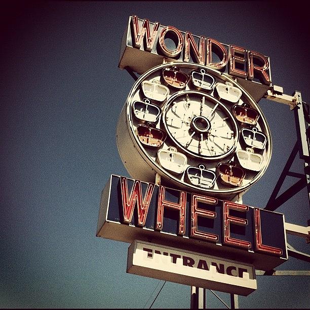 New York City Photograph - The Wonder Wheel. #coneyisland #nyc by Luke Kingma