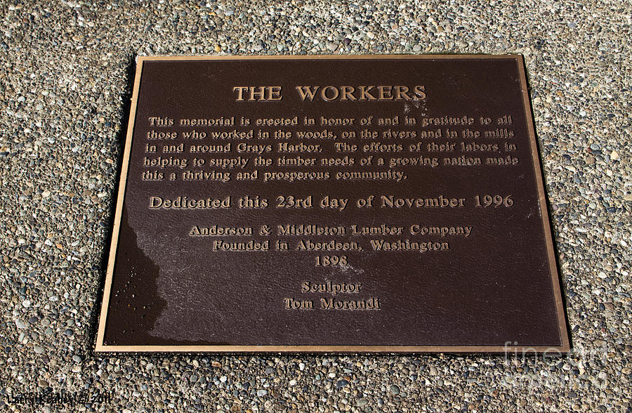The Workers Memorial Photograph by Larry Keahey