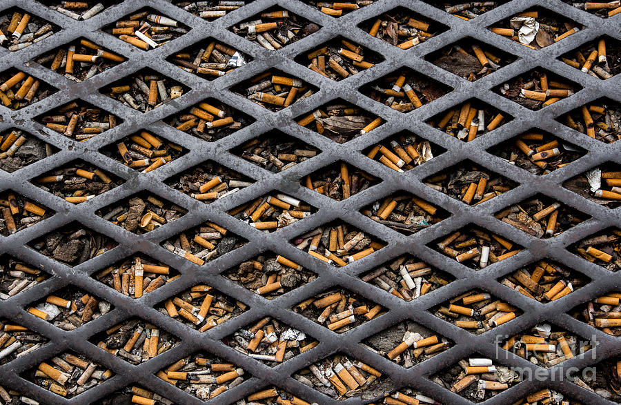 The World becomes Your Ashtray Photograph by Sonny Marcyan