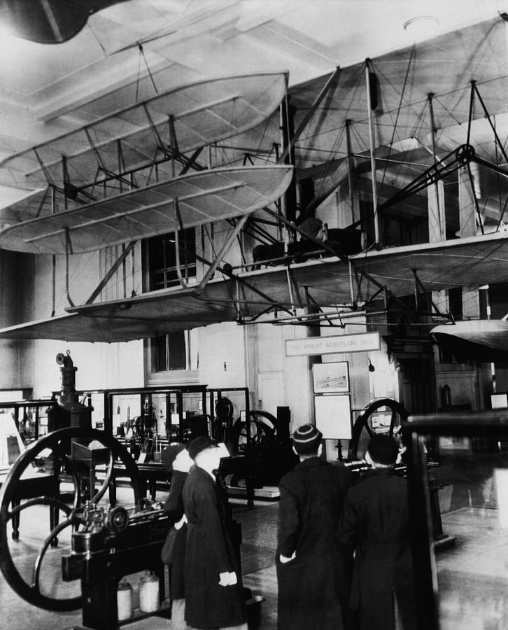 The Wright Brothers Kitty Hawk Airplane Photograph by Everett