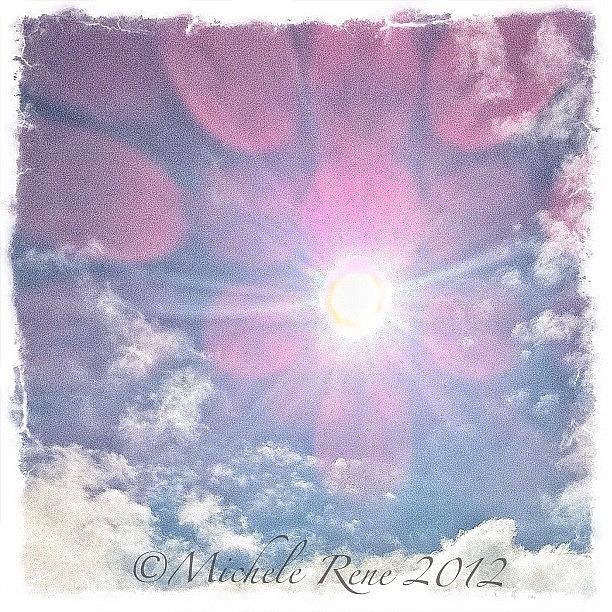 Sun Photograph - Then A Voice From The Cloud Said by Michele Herr