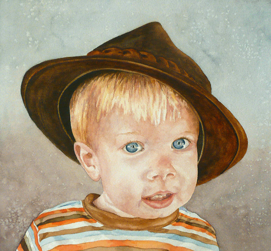 Theo Painting by Anne Gifford