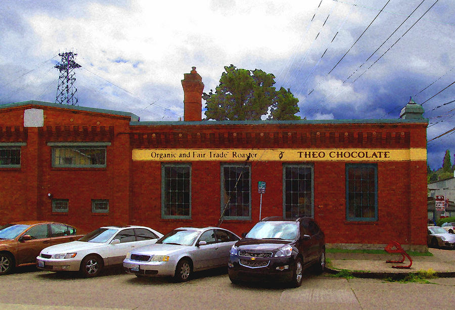 Theo Chocolate Factory Photograph by Timothy Bulone