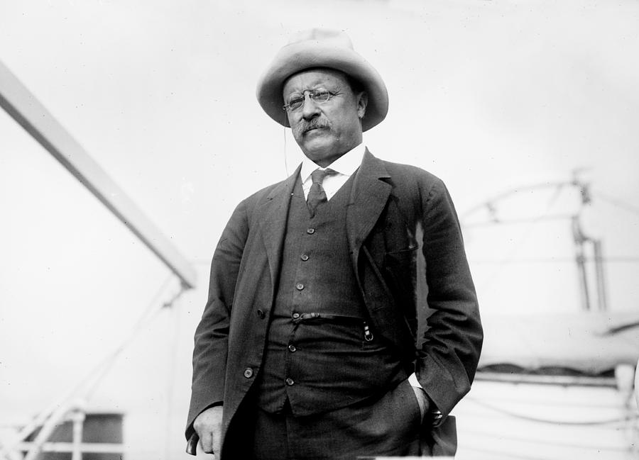 Theodore Roosevelt - President of the United States of America Photograph by International  Images