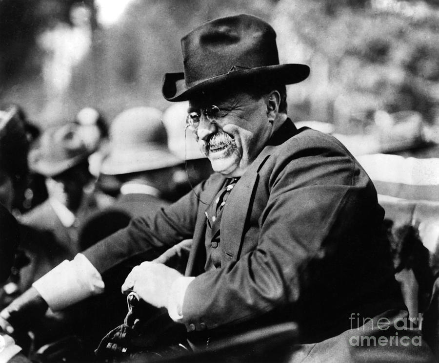 Theodore Roosevelt, 26th American Photograph by Photo Researchers