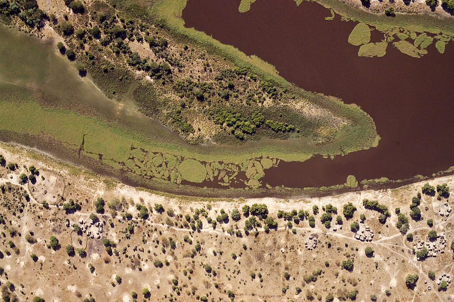 There Are Chunks Of Floating Grass Photograph by Michael Fay