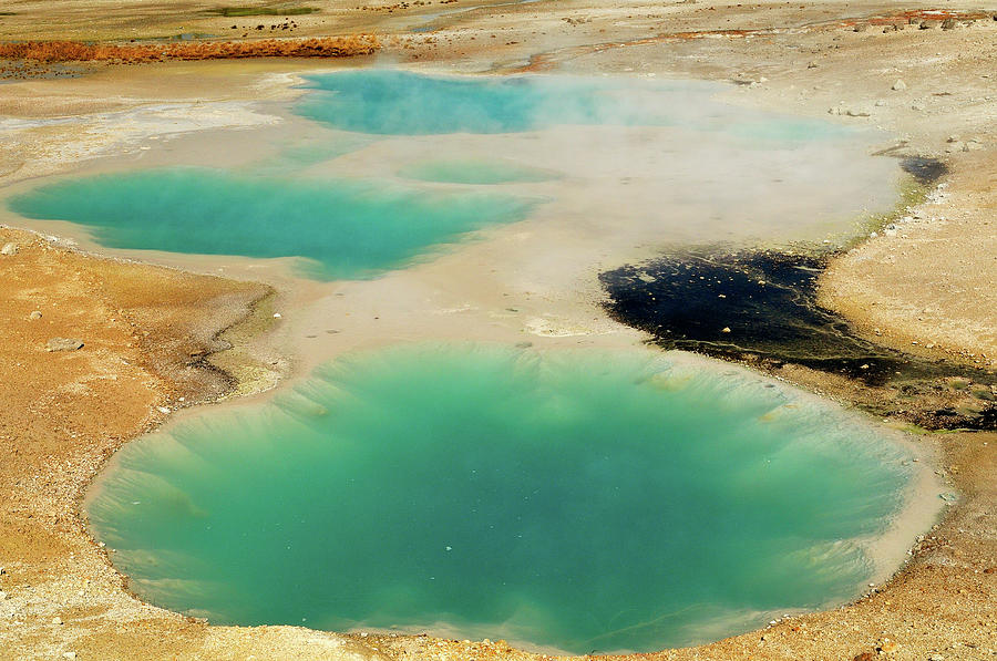 Thermal Pools Photograph by Greg Norrell
