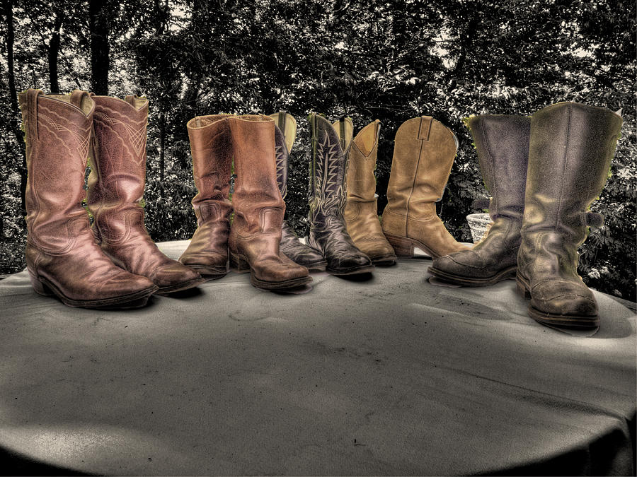 These Boots Photograph by William Fields