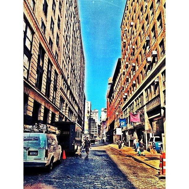 New York City Photograph - Thin Streets Of Soho... #soho #streets by Davey Darko