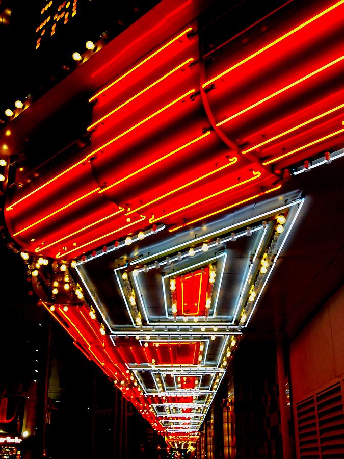 Las Vegas Photograph - Third Street Neon by Randall Weidner