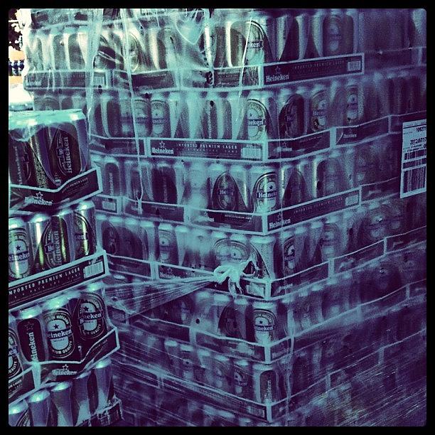 Atx Photograph - This -- Pallets Of My Old Favorite Beer by Scott Taylor