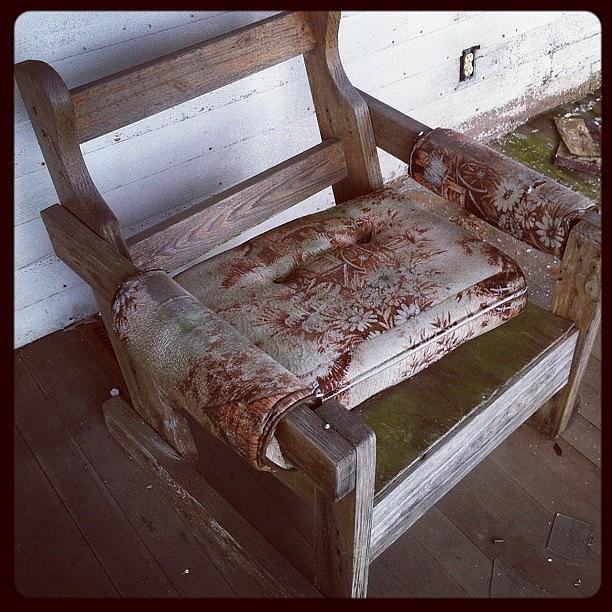 This Chair Rocks. Well. Not Really. But Photograph by Brett Stoddart