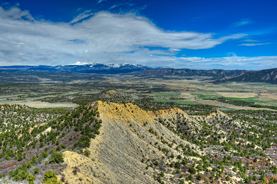 Mesa Verde National Park Photograph - This is Colorado No. 3 - Mesa Verde Vista by Paul W Sharpe Aka Wizard of Wonders