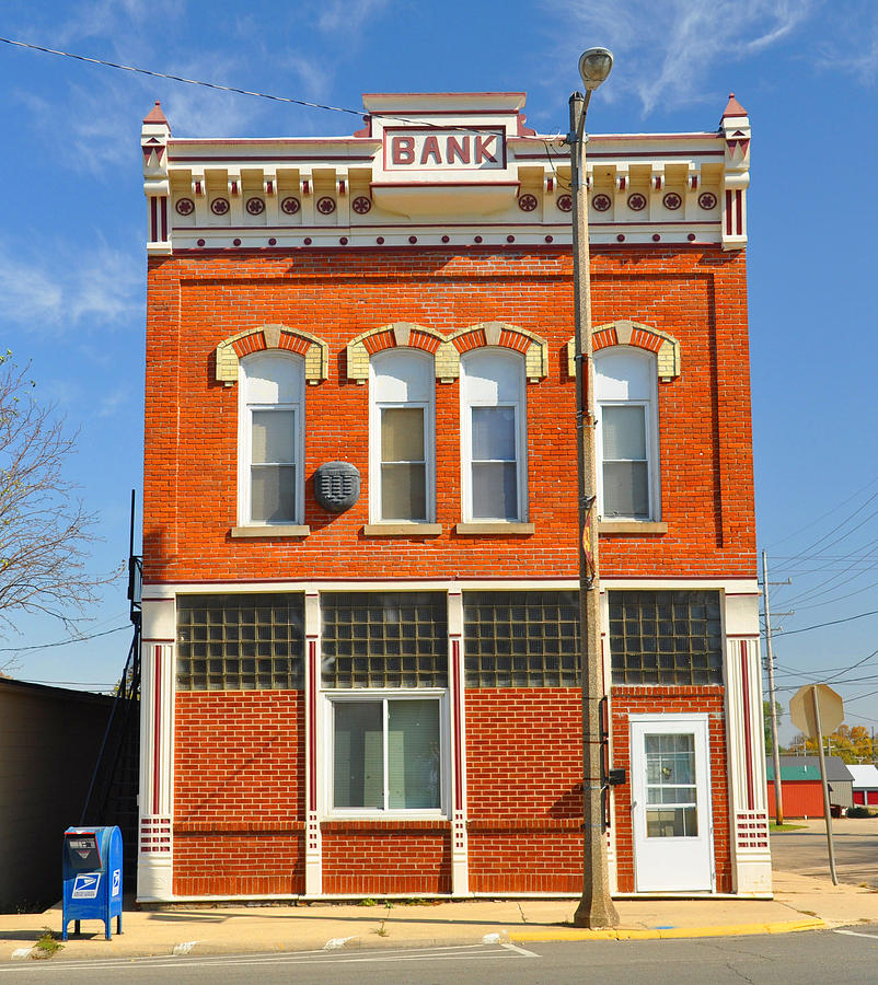 This Old Bank Photograph by Daniel Ness
