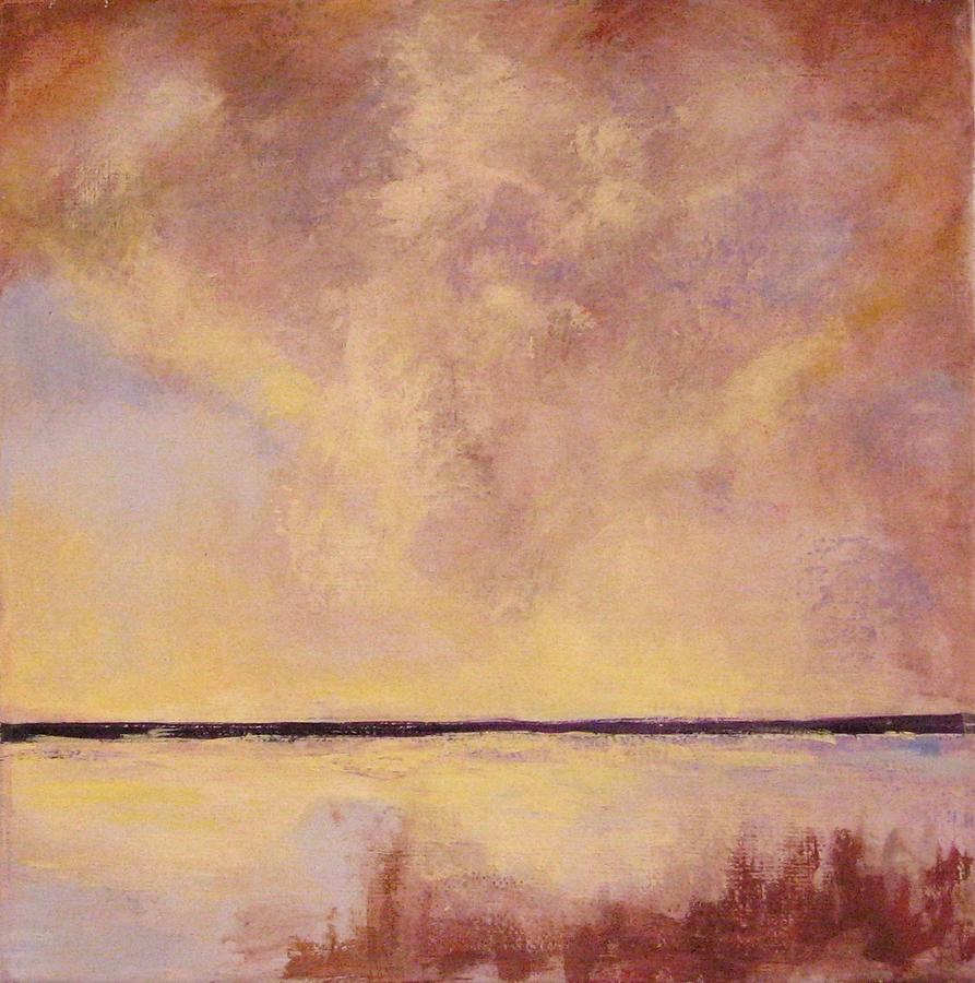 Beach Painting - This Side of Paradise 2 by Cecelia Campbell Beach Painting - This Side of Paradise 2 by Cecelia Campbell