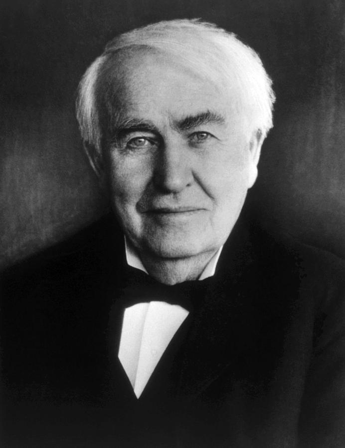 Thomas Alva Edison 1847-1931 by Everett