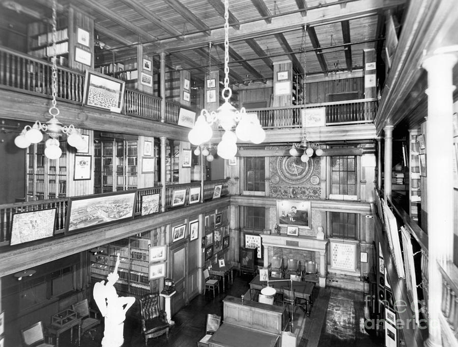 Thomas Edisons Library Photograph by Science Source