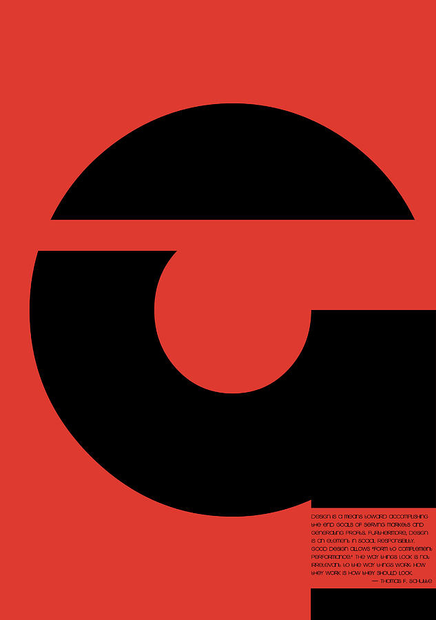 Typography Digital Art - Thomas. F Schutte Quote Poster by Naxart Studio
