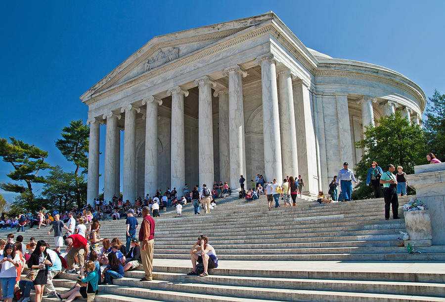 Thomas Jefferson Memorial Photograph by David Freuthal