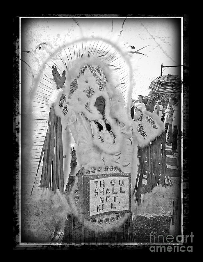 Thou shall not kill Photograph by Jeanne  Woods