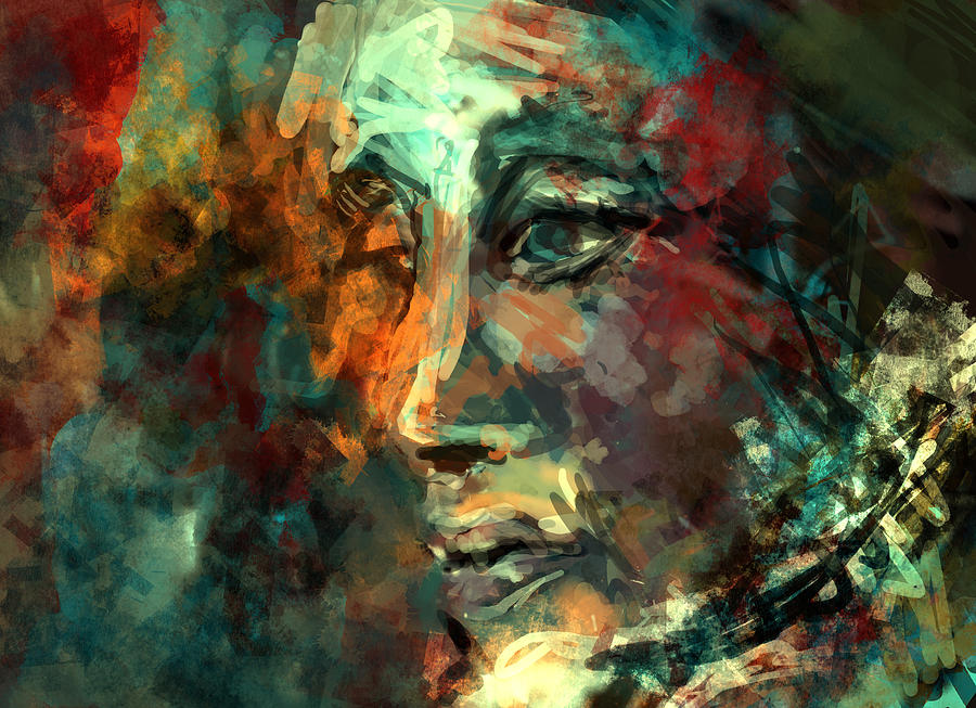 Color Digital Art - Thought Color by James Thomas Color Digital Art - Thought Color by James Thomas