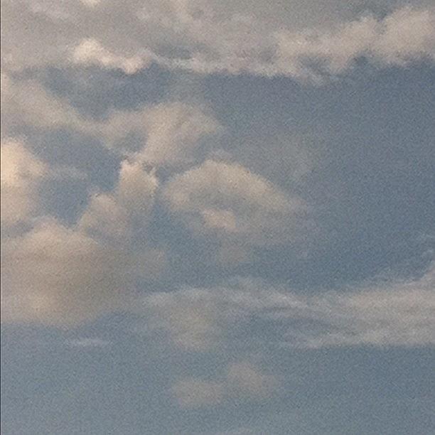 Thought I Saw A Face In The Clouds This Photograph by Vivian Richardson