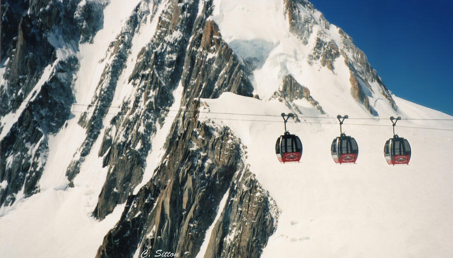 Three Gondolas Photograph by C Sitton
