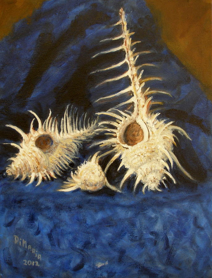 Three Murex Shells Painting by Donelli  DiMaria