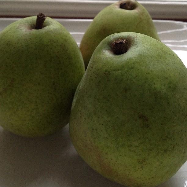 Three Pears Photograph by Jim Spencer