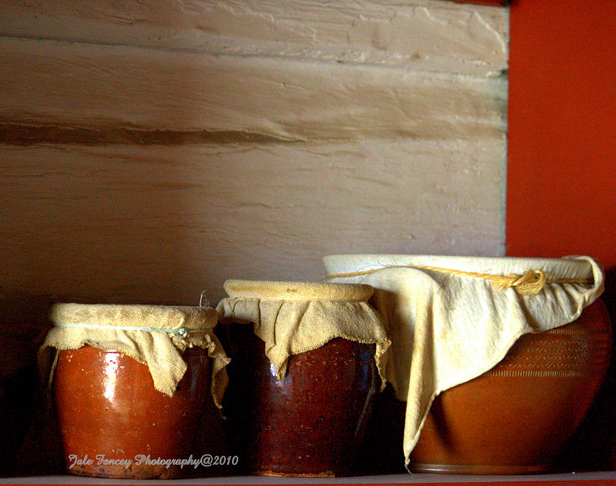 Three Pots Photograph by Jale Fancey