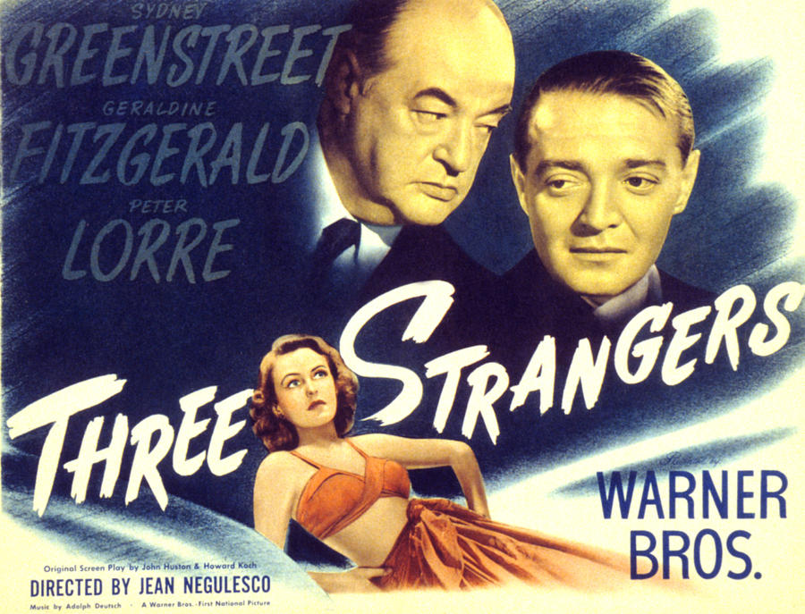 Three Strangers, Geraldine Fitzgerald Photograph by Everett