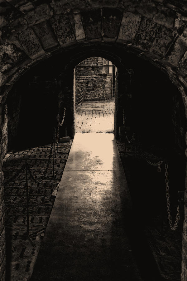 Brick Photograph - Through The Arches by John Monteath