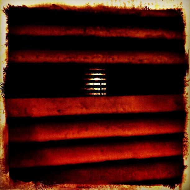 Abstract Photograph - Through The Louvres by Christi Evans