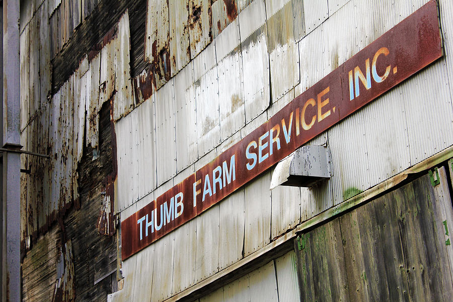 Thumb Farm Service Photograph by Sheryl Burns