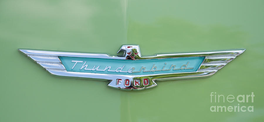 Car Photograph - Thunderbird 2 by Vivian Christopher