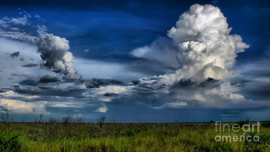 Thunderstorm approaching Photograph by Mareko Marciniak