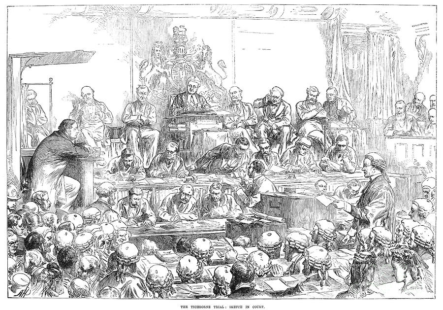 Tichborne Trial, 1871 by Granger