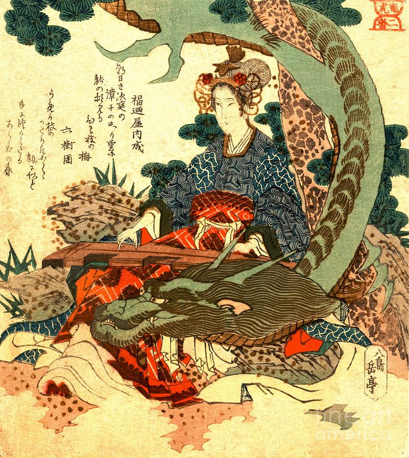 Tiger and Dragon 1824 Photograph by Padre Art