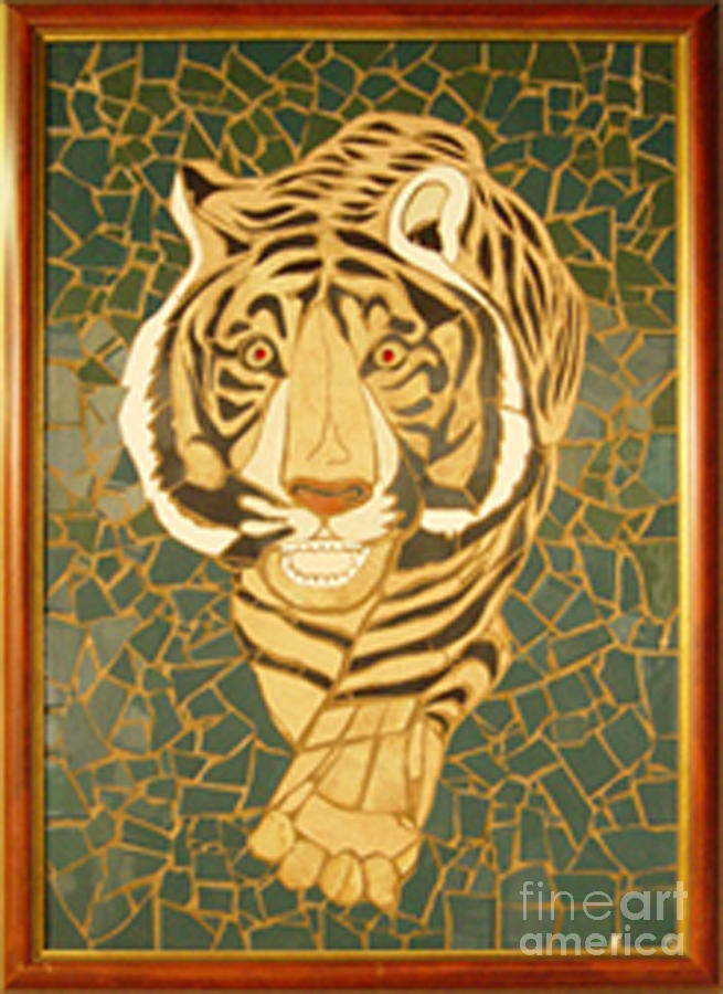 Tiger Ceramic Art by David Khalil