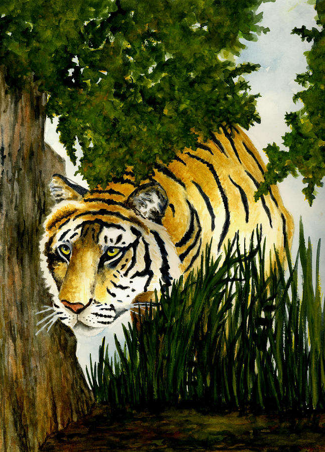 Tiger Stalking by Michael Vigliotti