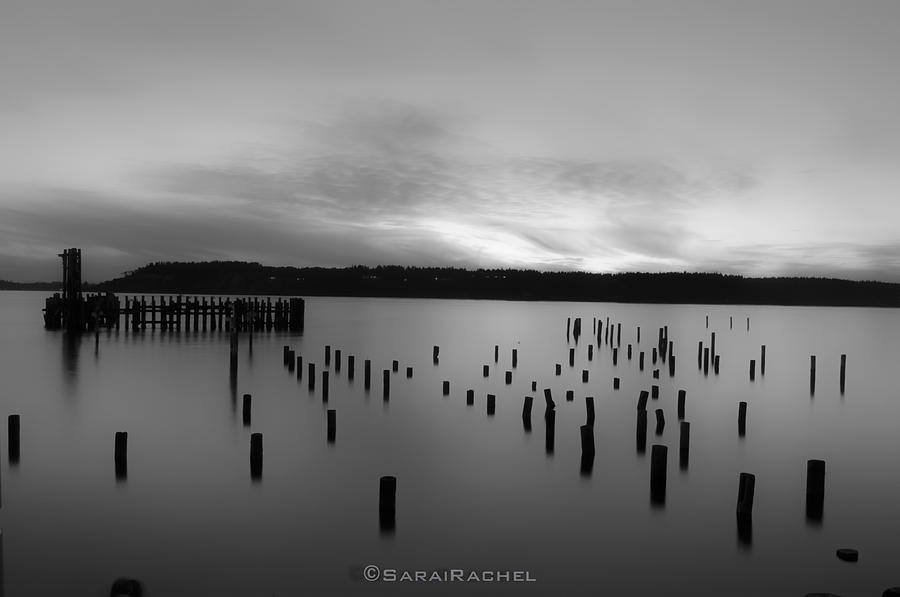 Beach Photograph - Tiltow Beach in Black and White by Sarai Rachel Beach Photograph - Tiltow Beach in Black and White by Sarai Rachel