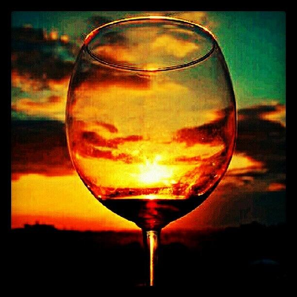 Sunset Photograph - Time For A Refill. #sunset by Mary Carter