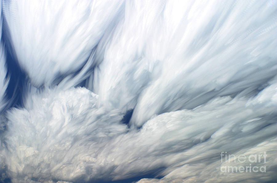Cloud Photograph - Time-lapse Clouds by Ted Kinsman